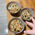 El cooksnap de Débora Cantero Martínez cuando hizo Muffins de huevos, arroz y verduras -BLW.