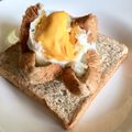 รูป Cooksnap ของ ベンス เมื่อเขาทำ ไข่ดาว ขนมปัง ไมโครเวฟ