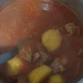 El cooksnap de Noemí P.J cuando hizo Carne con tomate.