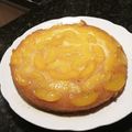 El cooksnap de valeria silvero cuando hizo Torta invertida de Duraznos.