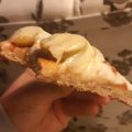 El cooksnap de Daniela Silva cuando hizo Pizza Light de Harina Integral.
