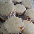El cooksnap de Pat Erasmo cuando hizo Alfajores de maicena.