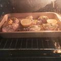 El cooksnap de Toñi cuando hizo Contramuslo de pollo al horno con patatas.