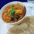 Bhumi Parikh's cooksnap of when they made ડુંગળી બટાકા વટાણા નુ શાક (Dungli Bataka Vatana Shak Recipe In Gujarati).