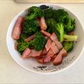 クックIH6MJ8☆'s cooksnap of when they made ☆ブロッコリーとベーコンのにんにく炒め☆.