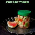 Cooksnap Dapur Yusfarisyia semasa beliau membuat Jeruk Kulit Tembikai aka Semangka.