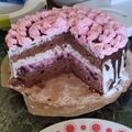 Eszes Andrea Cooksnap-ja, amikor elkészítette a(z) Cseresznyés gesztenyetorta receptet.