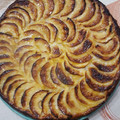 El cooksnap de Susi Atencia roman cuando hizo Tarta de manzana con masa brisa.