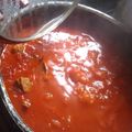El cooksnap de Den Melina cuando hizo Estofado de carne para pastas.
