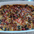 El cooksnap de doclauris cuando hizo Fritatta de berenjenas y calabacín.