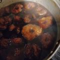 El cooksnap de Maria del Carmen Becerra Widemann cuando hizo Picarones.
