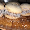 El cooksnap de Ceci Veracierto cuando hizo Alfajores de Maicena.