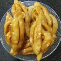 Moumita Bagchi's cooksnap of when they made এলোঝেলো গজা(elojhelo goja recipe in Bengali).