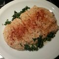 El cooksnap de Jorge Eberlein cuando hizo Pasta de Garbanzos con Cilantro.