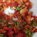 El cooksnap de Andreina cuando hizo Berenjenas frescas con cilantro.
