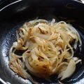 El cooksnap de Fabiola Pérez cuando hizo Cebolla caramelizada.
