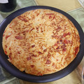 El cooksnap de Paco Po cuando hizo Tortilla de patatas con cebolla y pimientos asados.
