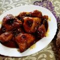 El cooksnap de Sara Pany cuando hizo Muslitos de pollo glaseados.