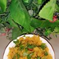 Ankita das का कुकस्नैप जब उन्होंने मूंगफली पोहा (moongfali poha recipe in Hindi) बनाया था।