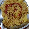Shobha kapoor's cooksnap of when they made Namkeen jave.