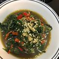 Cooksnap dari Amalia untuk resep Tumis Bayam Saus Wijen
