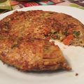 El cooksnap de Melisa Lombardi cuando hizo Tortilla de zapallitos verdes.