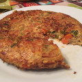 El cooksnap de Melisa Lombardi cuando hizo Tortilla de zapallitos verdes.