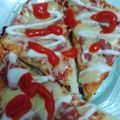 Cooksnap dari Ummu Hudzaifah untuk resep Roti tawar topping pizza