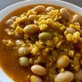 El cooksnap de Dagoberto cuando hizo Porotos granados con pilco.