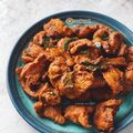 Cooksnap DyaKakgerl semasa beliau membuat Ayam Goreng Mamak.