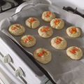 Kimberly Sorby's cooksnap of when they made Candy Corn Sugar Cookies.