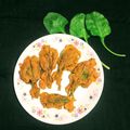 Sudipa Gope's cooksnap of when they made Spinach pakora 😋.