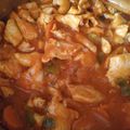 El cooksnap de Ana cuando hizo Curry de pollo.