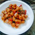 Cooksnap dari Arshiya Kitchen untuk resep Sosis asam manis
