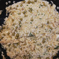 El cooksnap de anabel cuando hizo Risotto de bacalao.