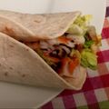 El cooksnap de Paloma Díaz cuando hizo Wraps express.