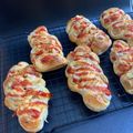 Cooksnap dari Angeline Hosen untuk resep Roti Sosis Caterpillar menggunakan Tang Zhong/Water Roux 