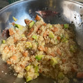 El cooksnap de Montse Romero cuando hizo Ensalada de tartar de salmón, aguacate y cuscús XL.