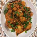Chandra kamdar का कुकस्नैप जब उन्होंने कश्मीरी दम आलू ड्राई (kashmiri dum aloo dry recipe in Hindi) बनाया था।