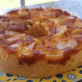 El cooksnap de Silvana Bentancor cuando hizo Torta de manzana invertida.