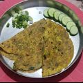 Varsha Ingole Bele's cooksnap of when they made ज्वारीच्या पिठाचे थालिपीठ (मराठवाडा स्पेशल) (jowarichya pithache thalipith recipe in marathi).