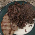 El cooksnap de ileanet cuando hizo Arroz congrí al horno.