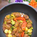 Cooksnap dari Sat Rahayuwati untuk resep Bola daging sapi isi telur puyuh bumbu tomat