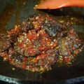 Cooksnap dari afrianidewi untuk resep Dendeng sapi balado Bukittinggi (dendeng batokok)