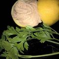 il Bianca Calace quando ha preparato Mousse di tonno, limone e zenzero