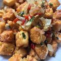 Cooksnap dari Triia Hadiati untuk resep Tahu Cabe Garam Lada Hitam