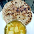 স্বর্নাক্ষী চ্যাটার্জি का कुकस्नैप जब उन्होंने प्याज़ का पराठा (pyaz ka paratha recipe in Hindi) बनाया था।