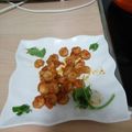 El cooksnap de Rut De Llumiquinga cuando hizo Gambas al ajillo.