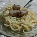 Cooksnap dari Ersatiara Anggita untuk resep Spaghetti saus cream simple