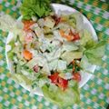 Cooksnap của Âu Thịnh khi họ làm theo món Salad rau củ quả